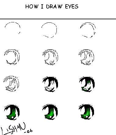 If you struggle drawing anime and manga head from an angle, this is one of those videos that covers. Pin by Original Memo on Anime Coloriage | Easy eye drawing ...
