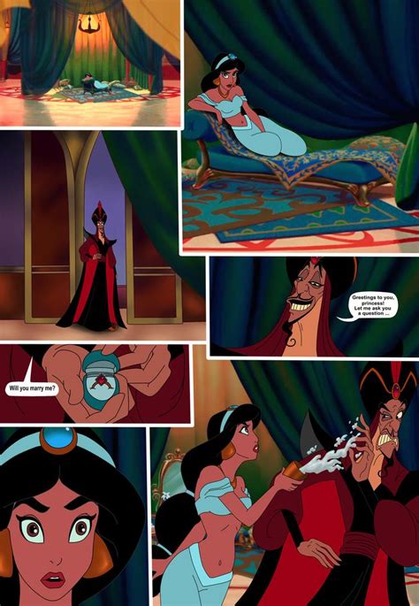 Jasmine And Jafar Comic Page 1 By Serisabibi On Deviantart Best Halloween Movies Disney