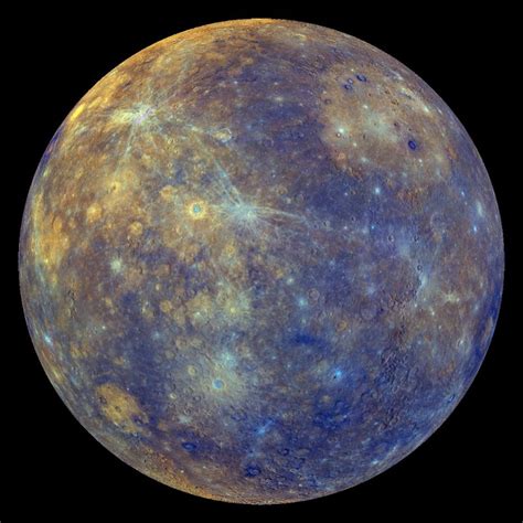 Mercury Enhanced Colors Dataset Science On A Sphere