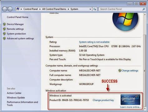 Windows 7windows 8 Activation Serial Product Number Keys Windows 7