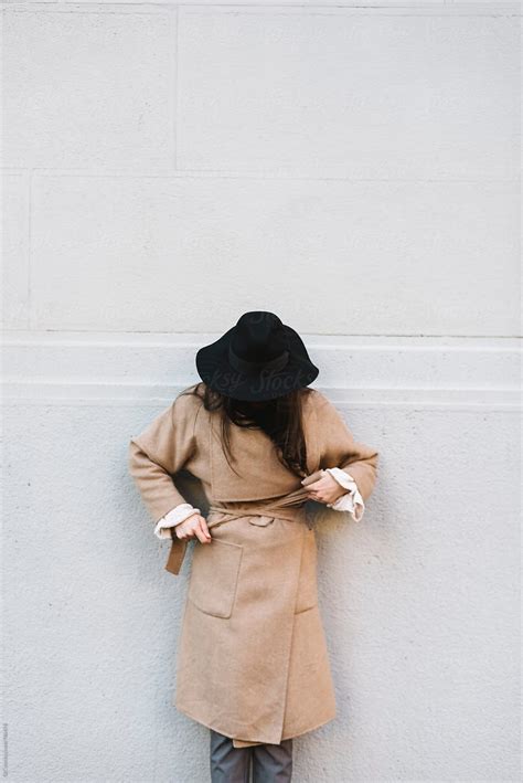 Stylish Woman With Autumn Coat Del Colaborador De Stocksy Simone