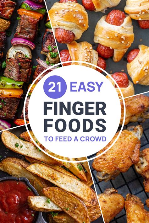 21 Easy Finger Foods To Feed A Crowd Momsdish