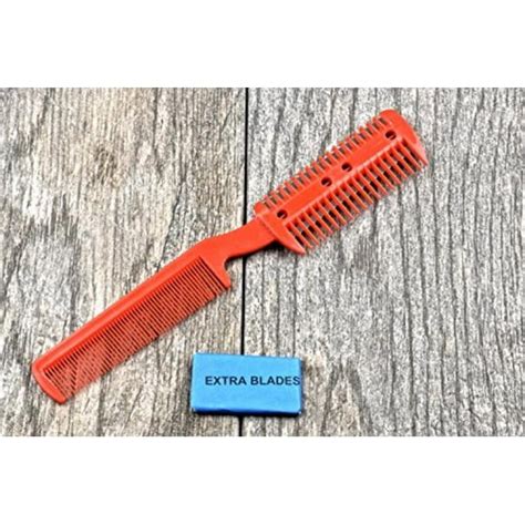 Se Fc1003 Razor Comb For Hair Cutting With Extra Blades Colors May