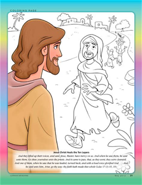 Some of the coloring page names are jesus heals 10 lepers coloring to coloring for kids 2019, jesus heals the sick clipart 20 cliparts images on clipground 2020, 10 images about resource room on god made me sunday school and. Coloring Page - Friend May 2013 - friend