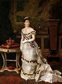 La reina María de las Mercedes de Orleans y Borbón, primera esposa de ...