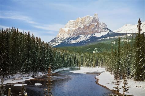 Castle Mountain In Banff National Park By Blake Kent Design Pics