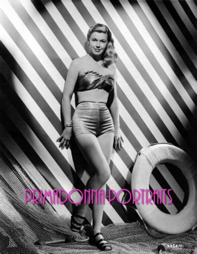 Doris Day 8x10 Lab Photo 1940s Sexy Leggy Glamour Nautical Movie Star