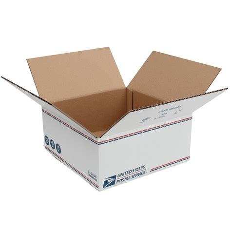 United States Post Office Shipping Box 12 X 12 X 5 12 White