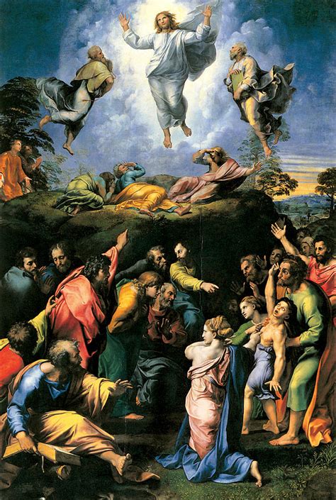 The Transfiguration Painting By Raphael Fine Art America