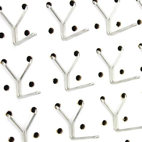 amazonsmile pegboard hooks 50 pack 2 l hook will not fall out fits any peg board