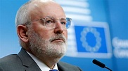 Europäische Union: Frans Timmermans will EU-Kommissionschef werden ...