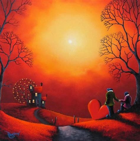 Romantic And Vibrant Paintings By David Renshaw Cuded Love