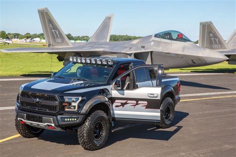 Ford F 22 F 150 Raptor Inspired By Us Air Force Fighter Jet The
