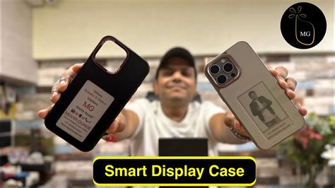 Smart Display Case Iphone Case With Screen Evogue Elink Youtube