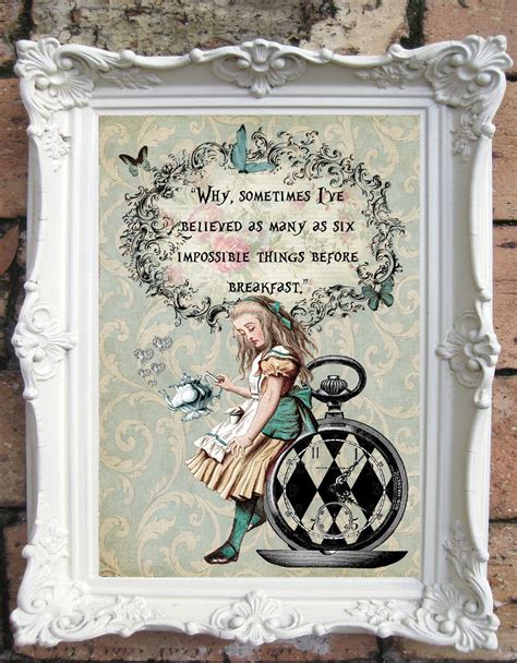 No One Leaves Till We Figure This Out Alice In Wonderland Print