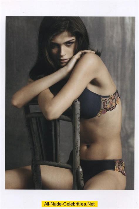 Elisa Sednaoui In Sexy Lingeries And Topless