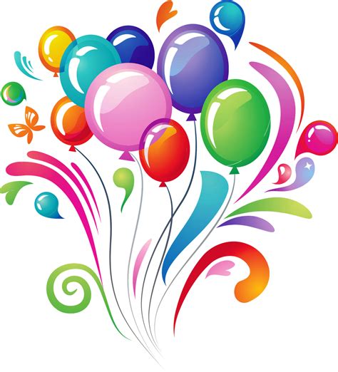 Party Balloons Png Clipart Best