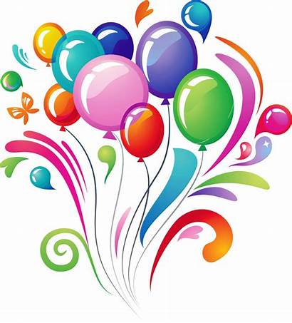 Balloons Party Celebration Clip Balloon Clipart Birthday