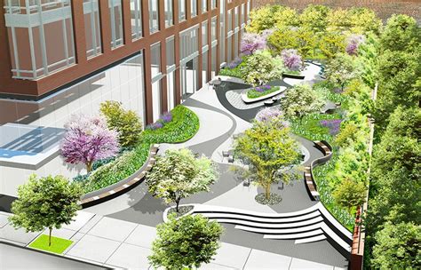 Plaza Design Urban Nature Landscape