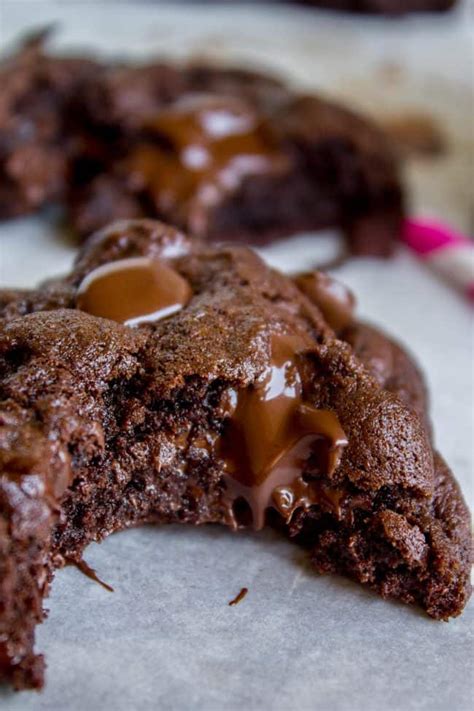 They have a deep chocolate flavor with just a kiss of vanilla. The Best Bakery Style Double Chocolate Chip Cookies - The ...