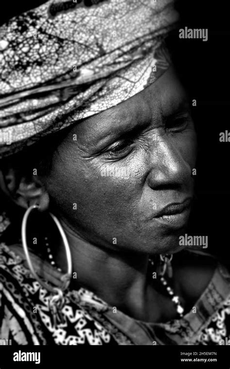 Portrait Tahoua Niger Stock Photo Alamy