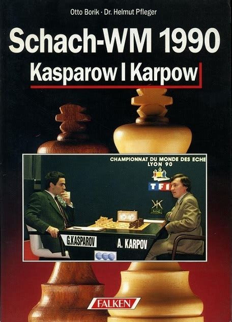 Schach Wm 1990 Kasparow Karpow Edition Marco
