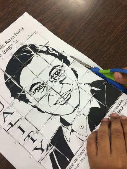 Pop Art Rosa Parks In 2020 Black History Month Crafts