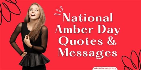 National Amber Day Quotes Greetings And Messages