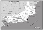 Large detailed map of Rio de Janeiro state | Vidiani.com | Maps of all ...