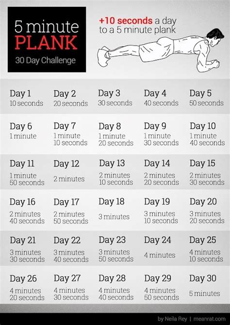 5 Minute Plank 30 Day Challenge Can People Really Do 5 Minutes 30