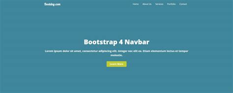 20 Best Navbar Using Bootstrap Free Templates