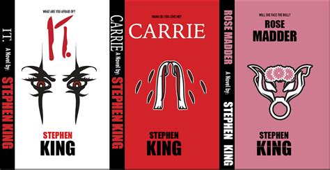 Stephen King Book Cover Remix On Behance