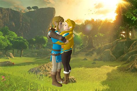 Link And Zelda Breath Of The Wild Together Xps Link And Zelda Photo