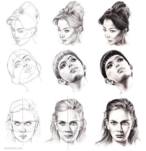 How To Draw Real People Faces Doubtdisease