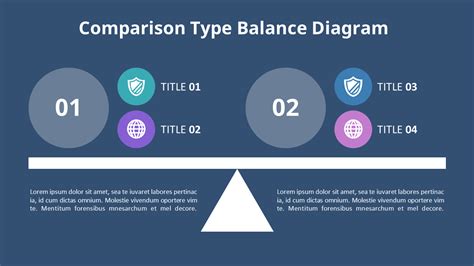 Balance Scale Infographic Diagram