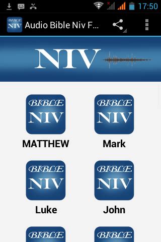 See actions taken by the people who manage and post content. Audio Bible Niv Free for Android - Free download and ...