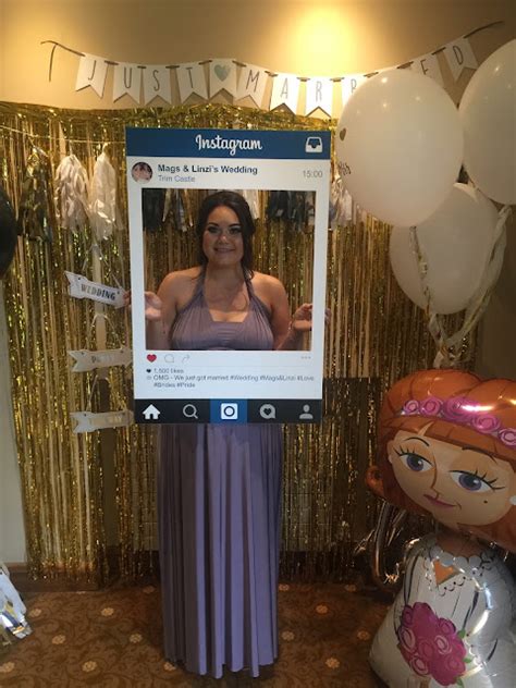 DIY Selfie Station For Mags Linzi S Wedding Faces By Grace
