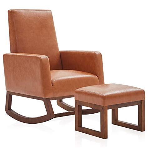 Buy Belleze Modern Accent Rocking Lounge Chair Nursery Glider Rocker