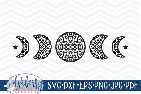 Moon Phases Svg Cut Files