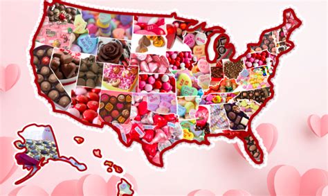 Whats The Most Popular Valentines Day Candy In Every State Thrillist