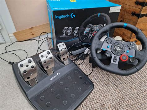 Logitech Driving Force G29 Playstation And Pc Racing Wheel And Pedals In