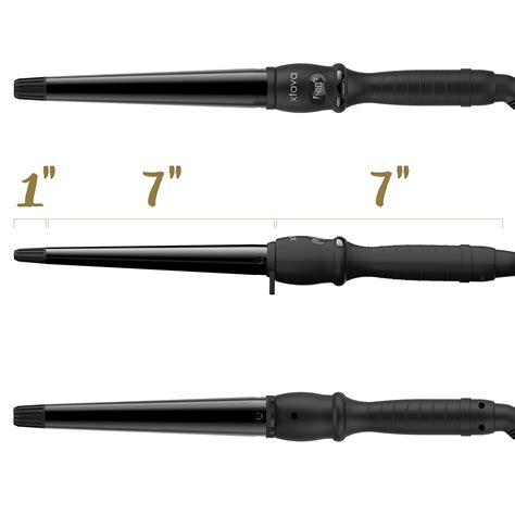 The chunky size of the curler means it can get through the hair quickly, taking only about 10mins to style all of the hair. xtava It Curl Curling Wand - 0.75-1.25 Inch Professional ...