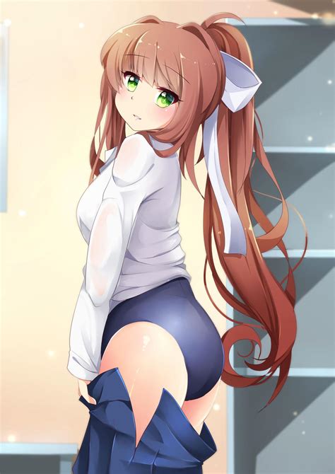 Since Yesterday You Guy Said The Monika I Posted Wasn T Thicc Enough Here It Is R Ddlc