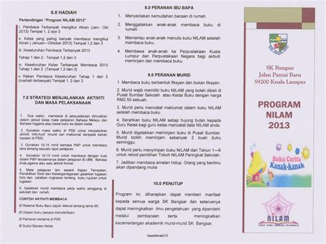 Go to their main site, sign up, and then search for courses related to learning english or for whatever you want to learn. PUSAT SUMBER SEKOLAH: BROSUR NILAM 2013