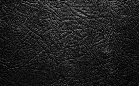 Download Wallpapers Black Leather Texture 4k Leather Textures Close
