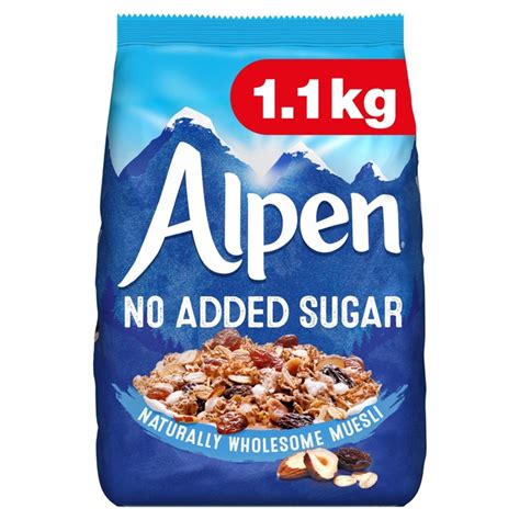 Alpen Muesli No Added Sugar Morrisons