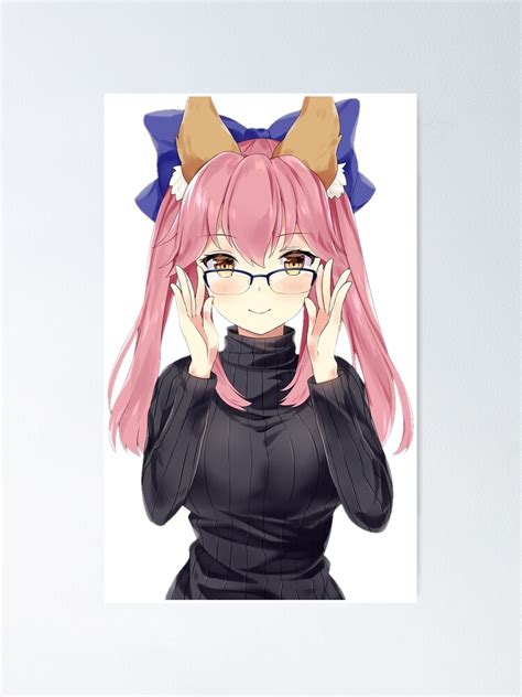 Cute Anime Girl Poster For Sale By Kurama Store Redbubble