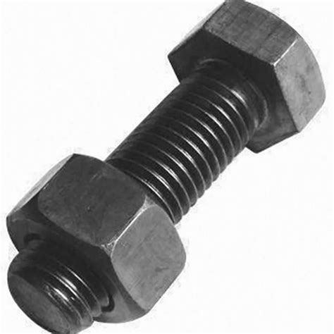 Up To 1 Inch Hex Bolt With Nut High Tensile Steel At Rs 35piece In