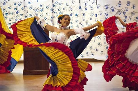 Frida And Twirling Skirts Dancing The Colombian Cumbia Coreography