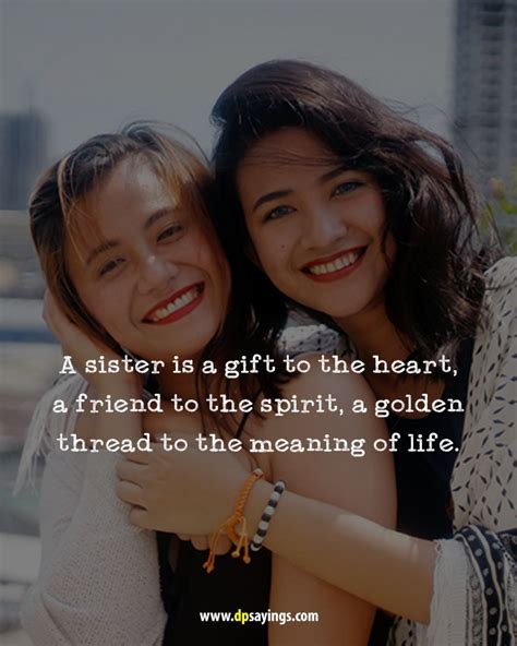 60 I Love My Cute Sister Quotes and Sayings - DP Sayings